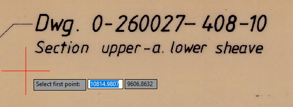 Sélection du texte 1