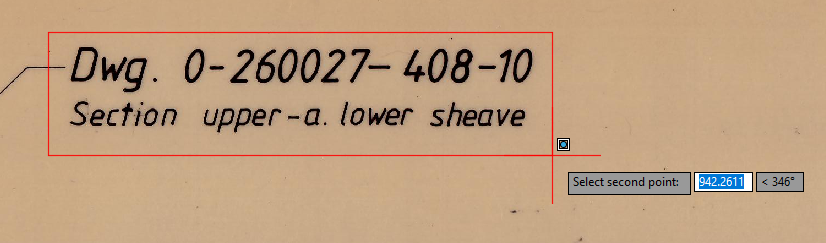 Sélection du texte 2