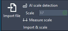 Grupo Import & scale de la cinta